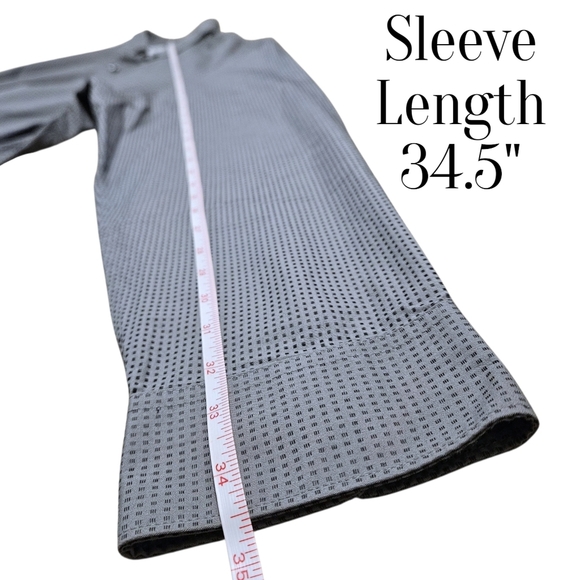 Calvin Klein Infinite Non-Iron Button Up Shirt Mens Large Gray Check 100% Cotton - Picture 13 of 13